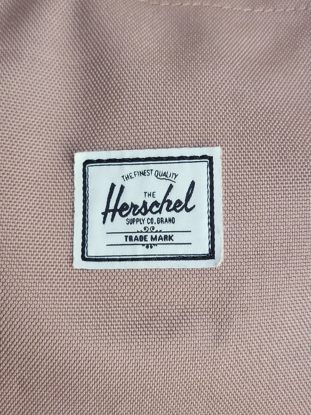 Herschel Supply Company Mauve Pink Canvas Tote Bag